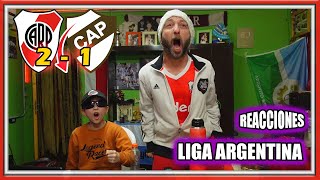 RIVER 2 PLATENSE 1 - Reacciones de Hinchas de River - LIGA ARGENTINA 2023