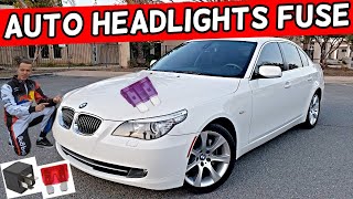 BMW E60 E61 AUTOMATIC HEADLIGHTS FUSE 525i 528i 530i 535i 540i 550i 520i 523i 520d 525d 530d 535d