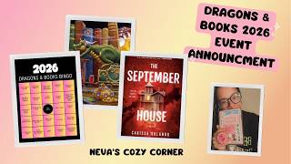 Dragons & Books 2026 Event Announcement || A Magical Crafting and Reading Event!