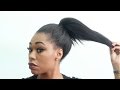 How i install my clip ins for a high bun chimerenicole
