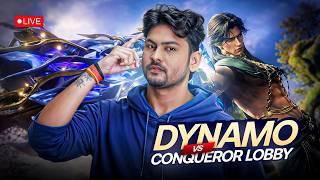 🔴LIVE - DYNAMO vs CONQUEROR LOBBY CHICKEN DINNERS screenshot 2