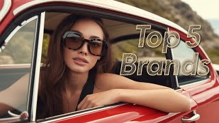 Top 5 Luxury Sunglasses Brands | Fashion Enthusiasts and  Luxury Lovers The Best New Luxury Eyewear Brand In 2025