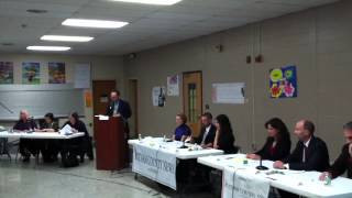 Town Supervisor Candidates Debate Issues, Oct. 24, 2011