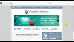 Kısaca E-Süreçleri - Mali Mühür, Edefter, Efatura Başvuru Adımları
