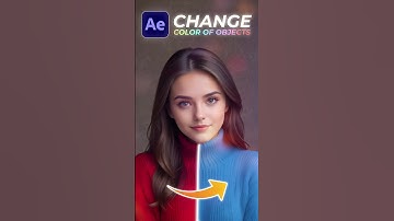 How To Change Color in After Effects | #tutorial  #aftereffects #colorchange