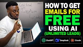 How to Get Cold Email Leads for FREE Using AI (Unlimited Leads) ChatGPT, DeepSeek, and Claude