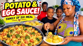 Plate  Breakfast time with my family of six ❤️ #lizzyandosasfamily #africanfood #Breakfast #famil
