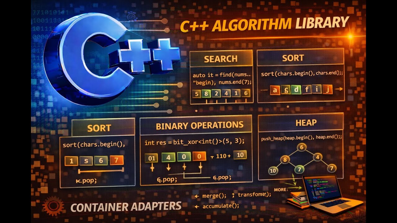 Video - C++ Algorithm Library Overview - YouTube