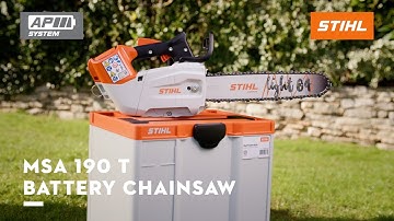 STIHL MSA 190 T Cordless Chainsaw | Battery Powered Arborist Chainsaw | STIHL AP System | STIHL GB