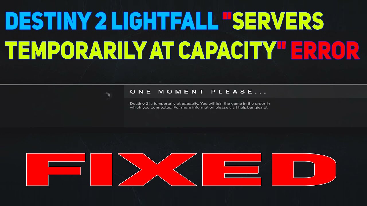 How to Fix Destiny 2 Lightfall One Moment Please Error | Destiny 2 Lightfall One Moment Error Fix