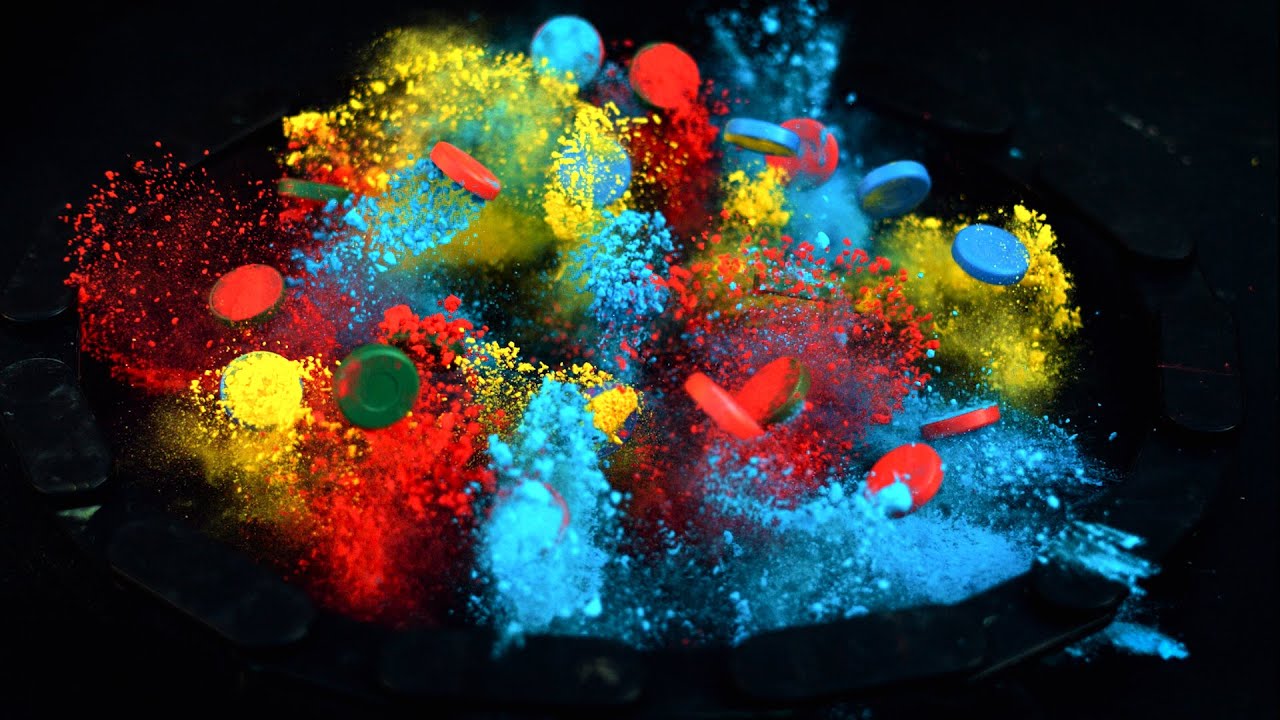 Download Crazy Collapsing Magnets (Explosions of Color) | Beyond Slow Motion - YouTube