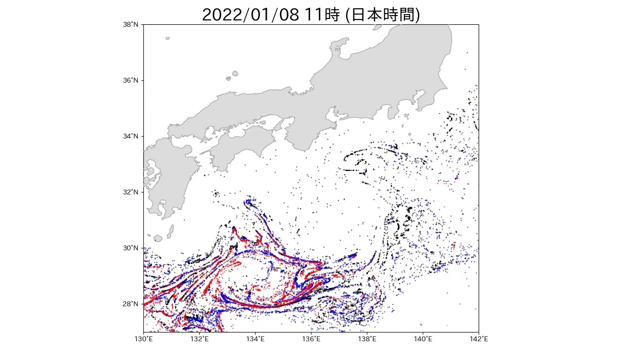 軽石漂流シミュレーション 太平洋 22年1月11日更新 Youtube 軽石漂流シミュレーション 太平洋 22年1月11日更新 Youtube