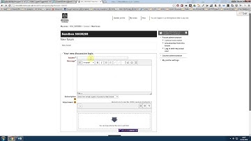 #165 Add an anonymous new discussion topic in a Moodle forum