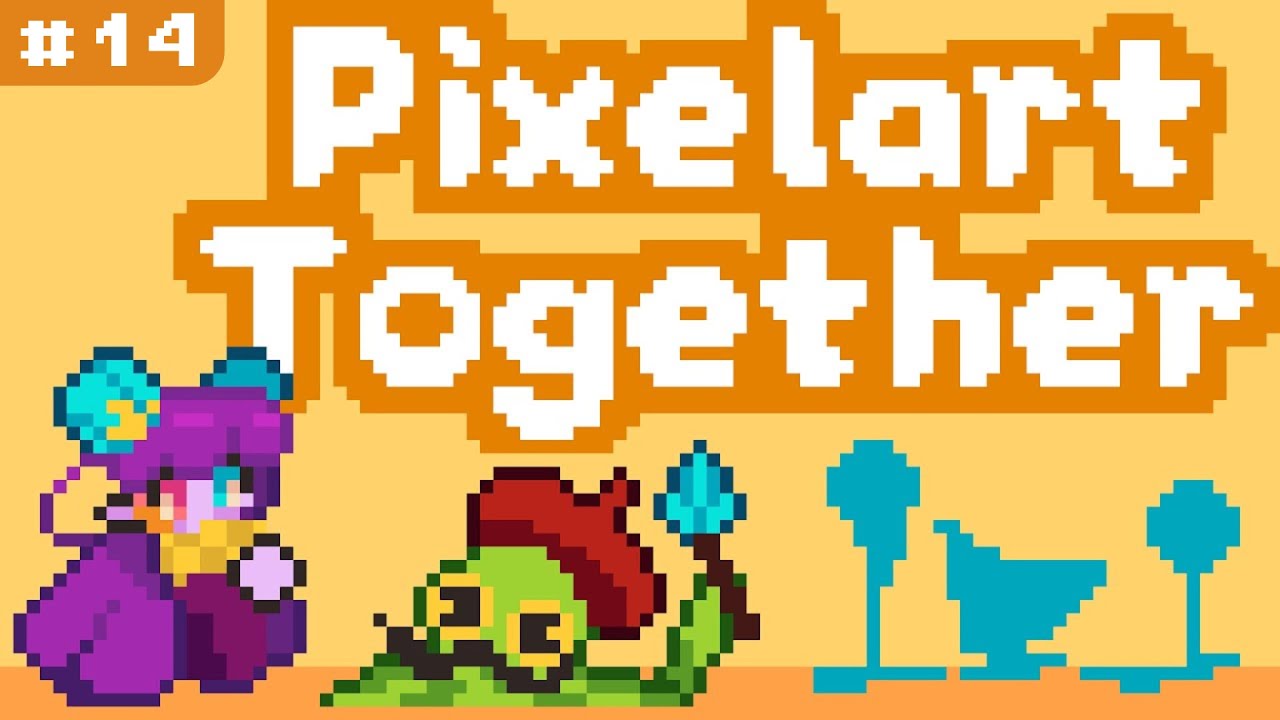 Drawing Pixelart with Viewers - 14