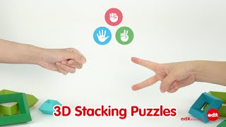 3D Stacking Puzzles (3/3) - Edx Education, Creative Play & Group Play