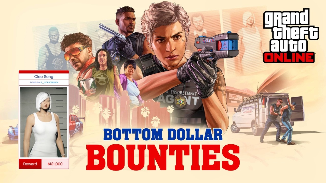 Cleo Song Ditangkap?! 🚔💵 | GTA ONLINE – BOTTOM DOLLAR