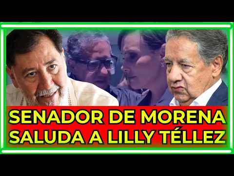 TRAITOR IN THE 4T! Noroña exposes video of Morena senator greeting and chatting with Lilly Téllez