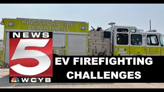 Electric vehicles pose challenges for firefighters, results in new training methods