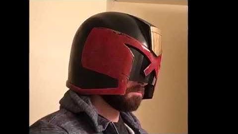 Making a Dredd helmet part 2