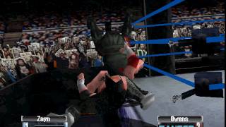Sami Zayn: Apron Half Nelson Suplex