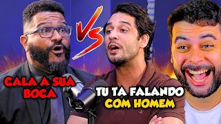 ESQUERDISTA NÃO AGUENTA HUMILHAÇÃO NO DEBATE E CLIMA FICA TENSO