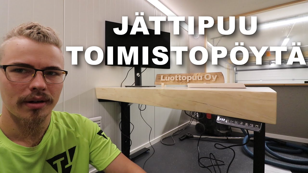 Jättipuu Toimistopöytä