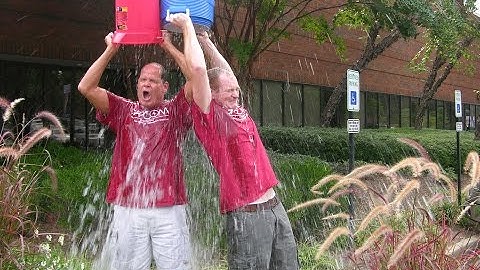 GA-PCOM takes on the ALS  ice bucket challenge!