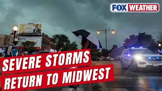 Severe Storms Return To Midwest, Ohio Valley With 800K+ Still Without Power After Deadly Windstorm