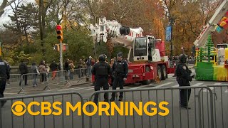 NYPD ramps up security for Macy's Thanksgiving Day Parade