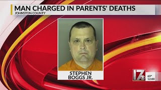 Man charged in parent's death in Johnston County