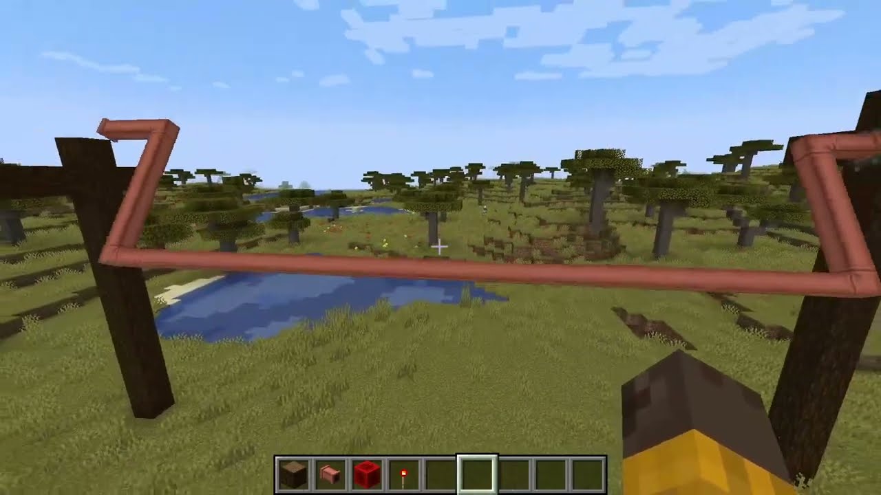 How to build Jump rope in Minecraft