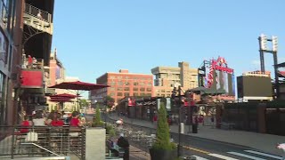 Cardinals fans enjoy Opening Day at Ballpark Village