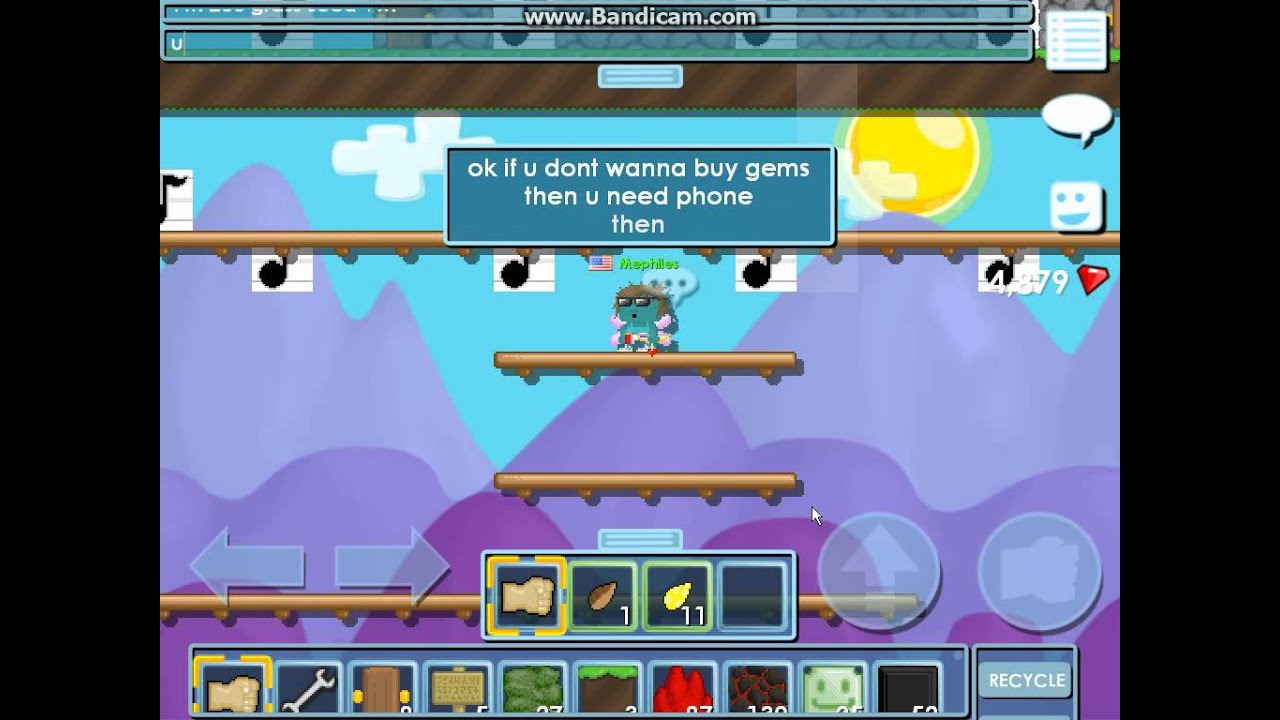 Growtopia How to get Recycle button YouTube
