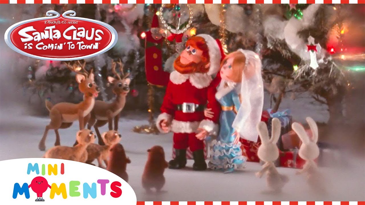 The FIRST Christmas Trees! 🎄🎅 Santa Claus Is Comin' To Town (1970) ❄️ Holiday Moments | Mini Moments