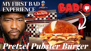 Checkers Rally s Pretzel Pubster Teste de Sabor Combo por 5