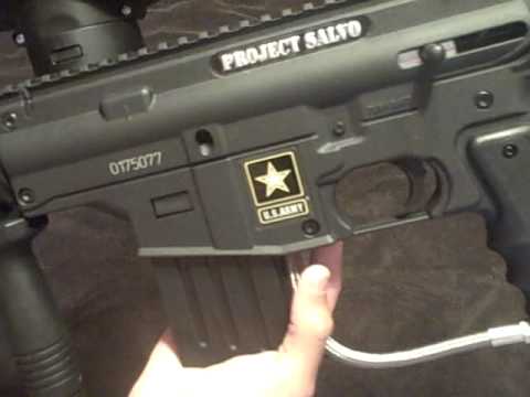 Tippmann Project Salvo Cyclone Feed System Youtube