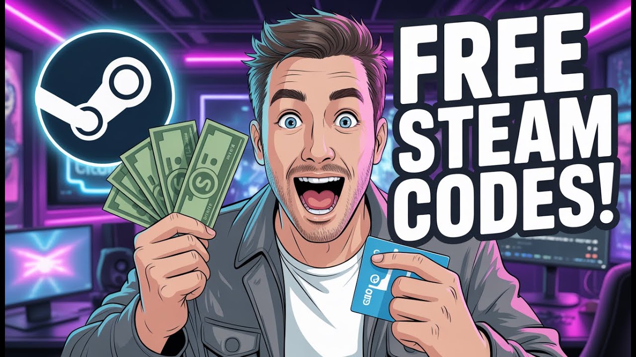 How To Get Free Steam Codes - Steam Gift Card Codes Giveaway