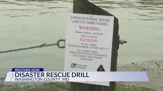 Washington County first responders prepare for disaster flood rescue simulation