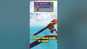 Coolest Melee Skins in CODM!