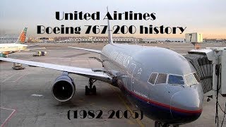 Fleet History - United Airlines Boeing 767-200 (1982-2005)