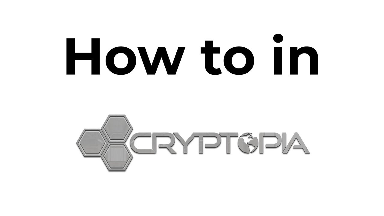 Cryptopia guide for Dentacoin ICO