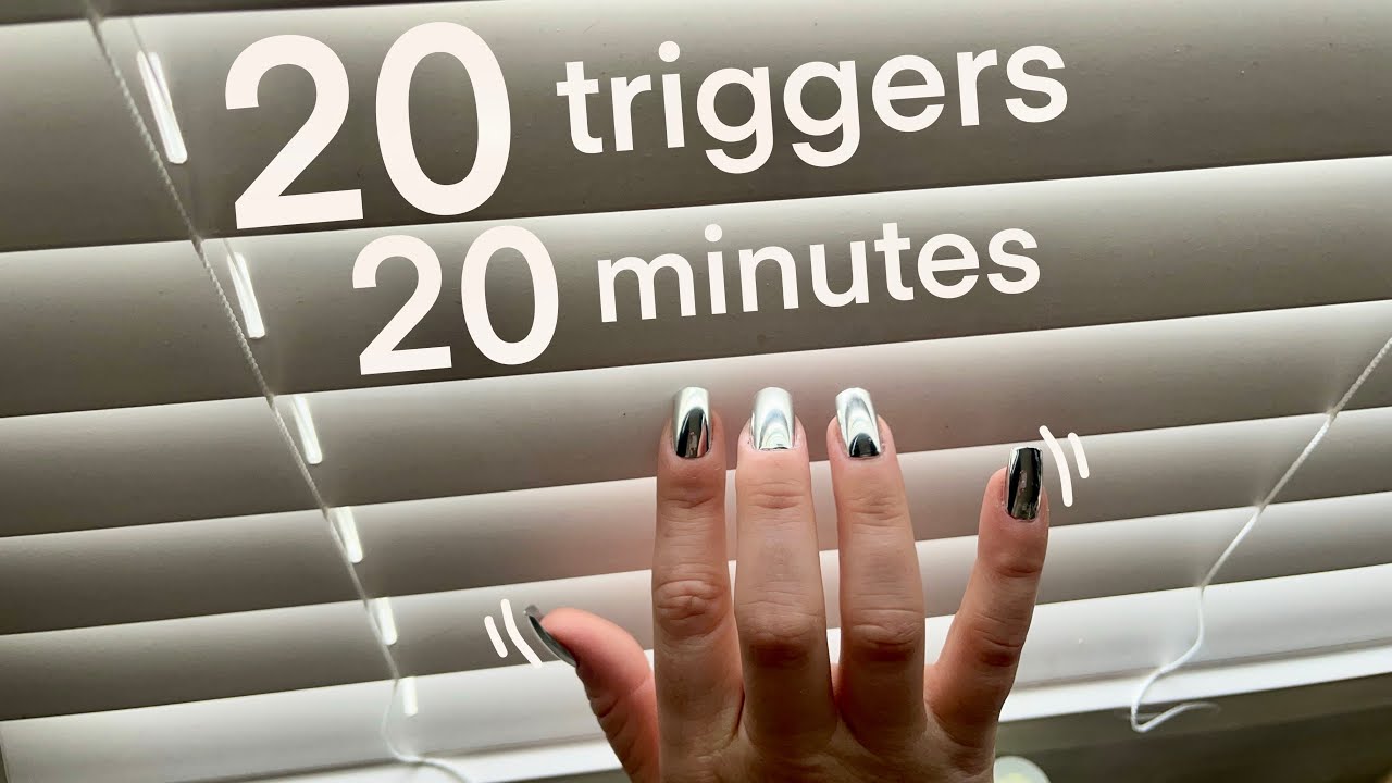 20 Tingly Triggers in 20 mins - Tapping ASMR
