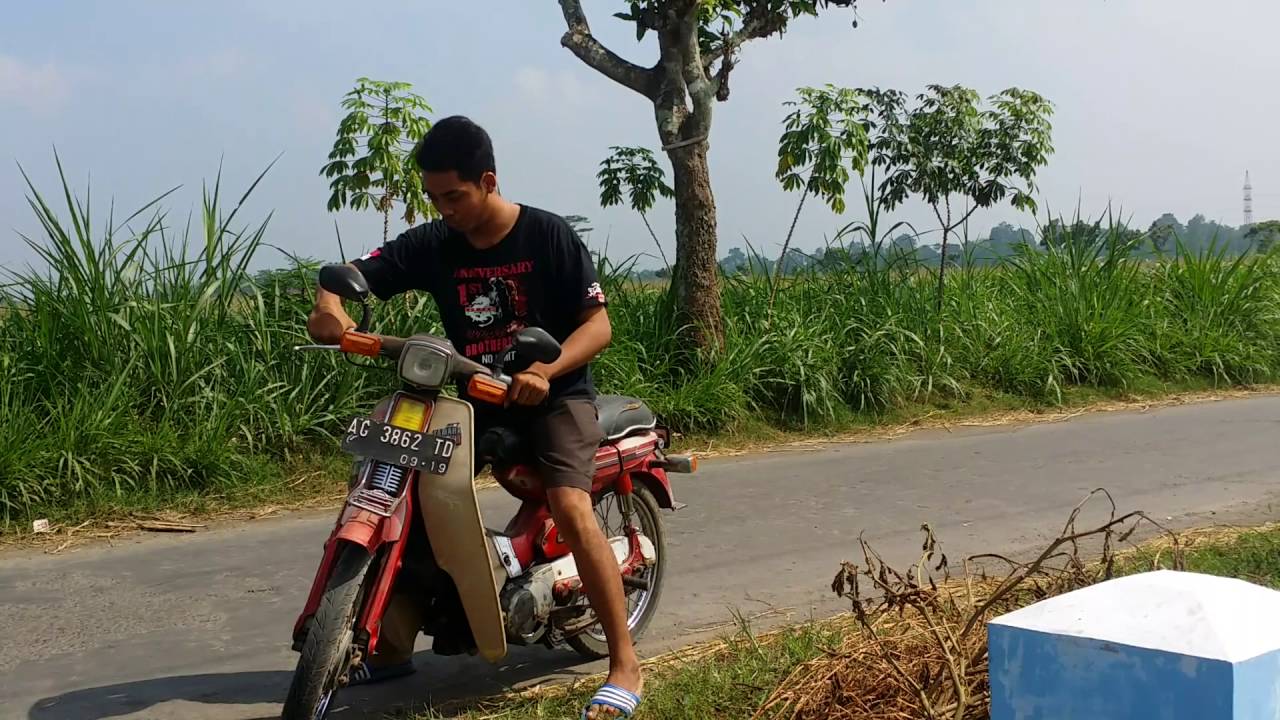 Gokil Suara Yamaha V80 Persis Kawasaki Ninja R Waktu Digas