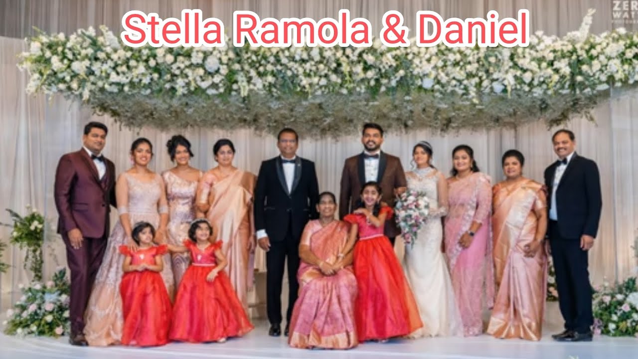 Dr.paul Dhinakaran daughterStella Ramola & Daniel wedding reception