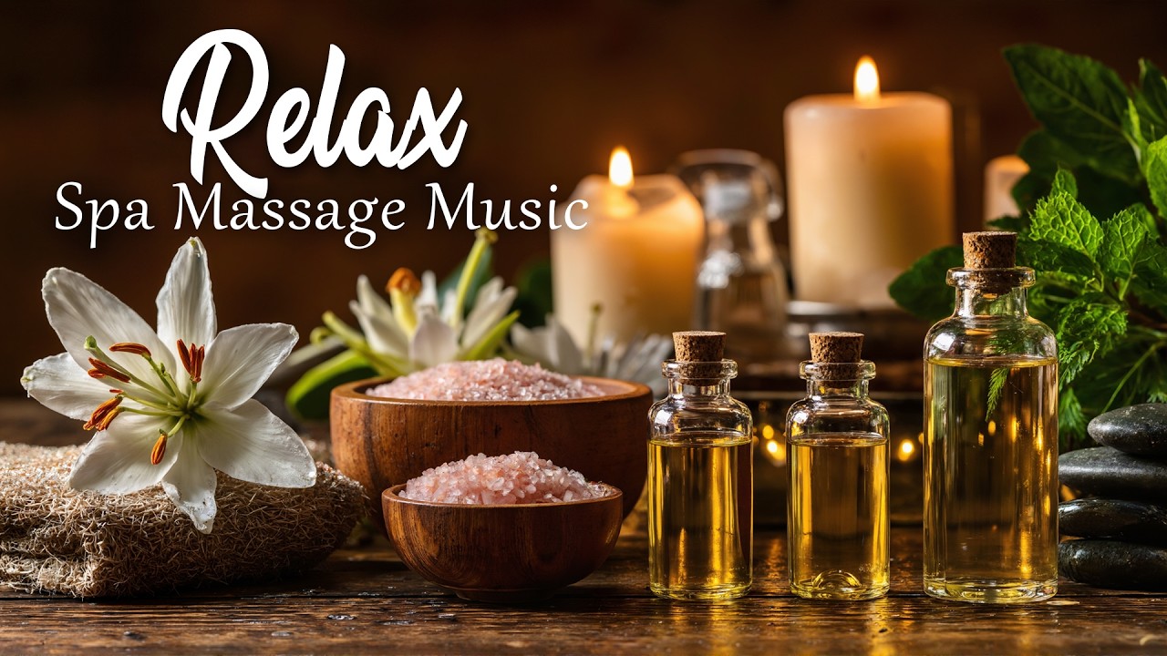 Spa Massage Music Relaxation - Relaxing Music Piano, Stress Relief Music, Meditation Calming Music