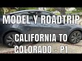 “Charging Across the Rockies: Model Y’s Epic CA to CO Journey” (Part 1)