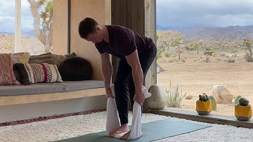 Towel Bent Over Isometric Row