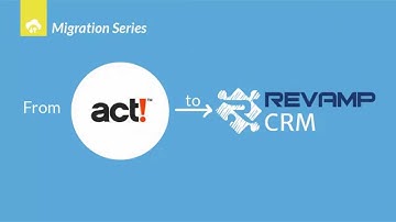 How do I import contacts/data from Act  CRM into Revamp CRM?