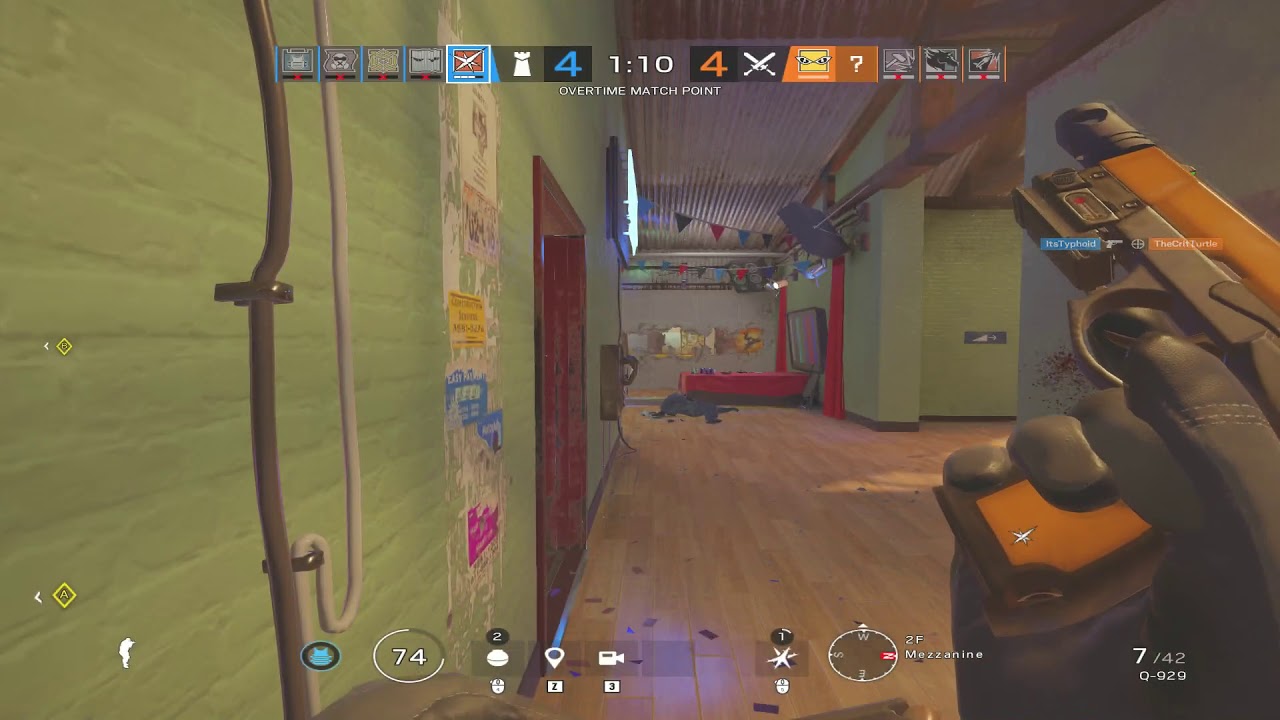 Overtime Match Point Ace Clutch - Rainbow Six Siege
