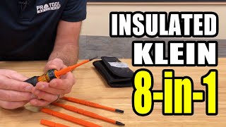 Klein Insulated Interchangeable Screwdriver System 8-in-1 First Look